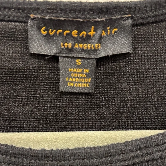 Black Ruffled Sleeve Blouse - Picture 2 of 4